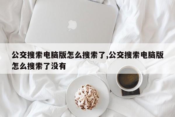 公交搜索电脑版怎么搜索了,公交搜索电脑版怎么搜索了没有